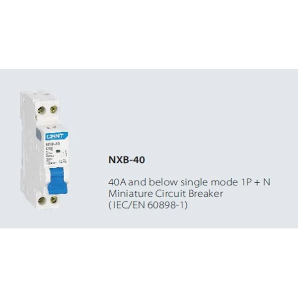 MCB / Miniature Circuit Breaker Chint NXB-40