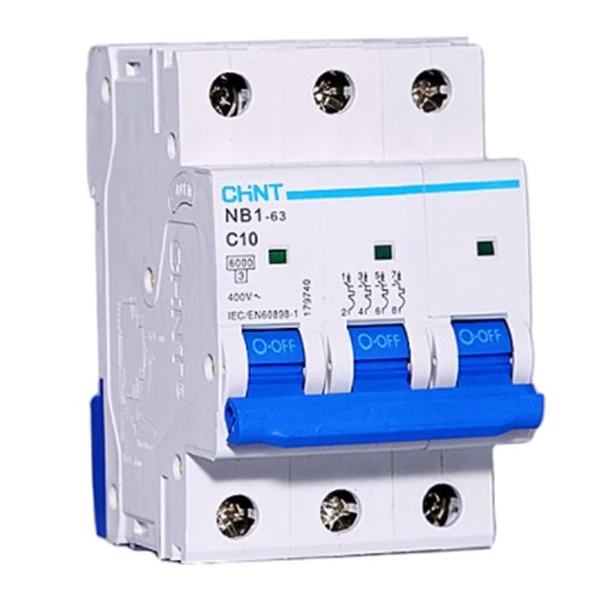 MCB / Miniature Circuit Breaker Chint NB1-H 3P