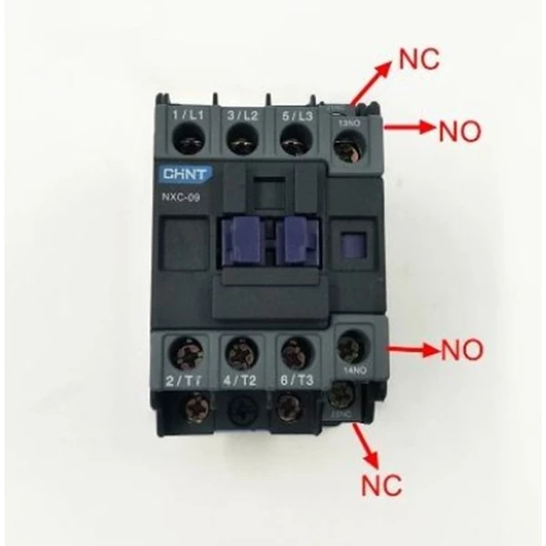 Contactor Chint NXC - 09 4kW 3P 220V (1NO + 1NC)