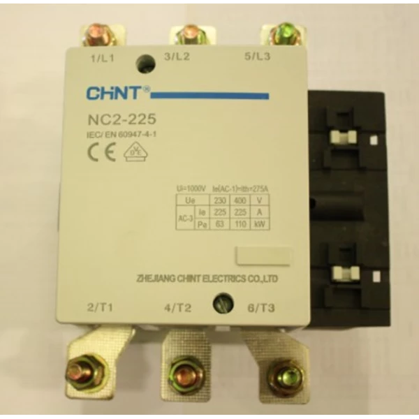 Magnetic Contactor AC Chint NC2-225 3P 275A 110kW