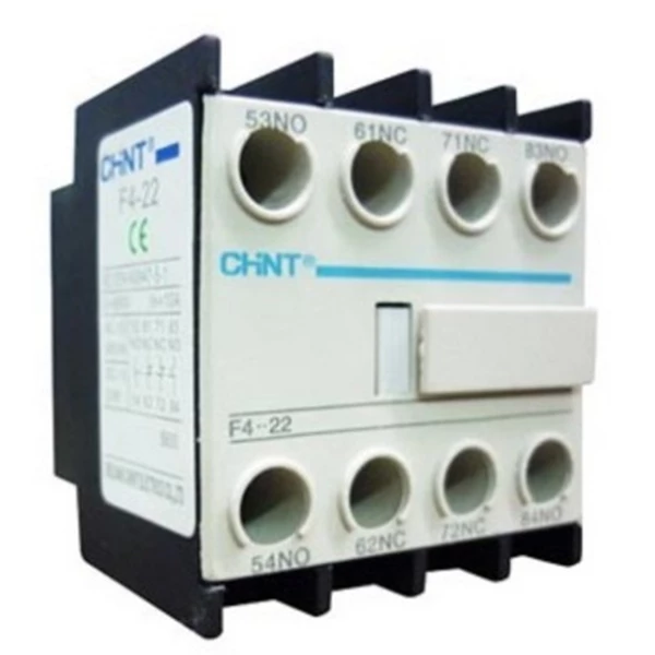 Auxiliary Contactor Block Chint AC 3NO 1NC F4-31