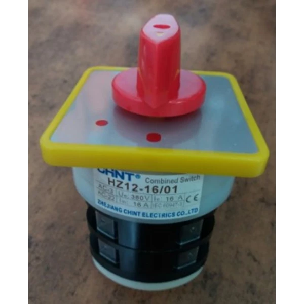 Selector Switch Rotary Chint HZ12 - 16A - 01 (Changeover Combination)