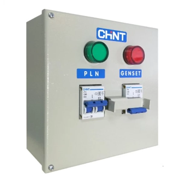 Panel Interlock Chint 2P 6kA Switch PLN-Genset (Ohm Saklar)