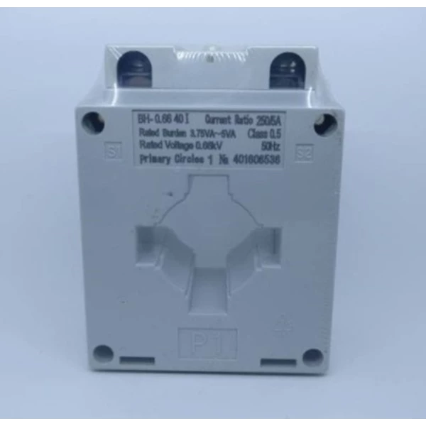 Current Transformer (CT) Chint BH-0.66 40I 250/5A CT - Diameter 40mm