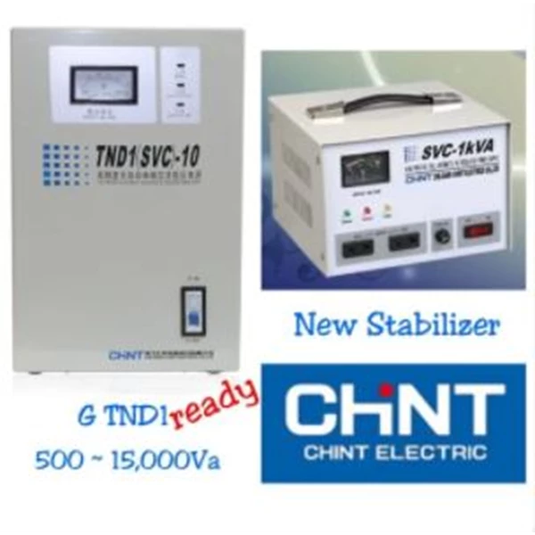 Electrical Stabilizer 1 Phase 3000VA Chint TND1 (SVC) - 3 Stabilizer